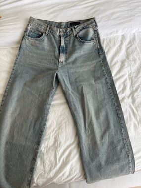 Zara Light Blue baggy Jeans